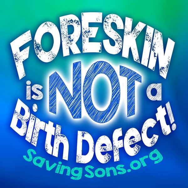 Foreskin is NOT a Birth Defect Intact Info Stickers