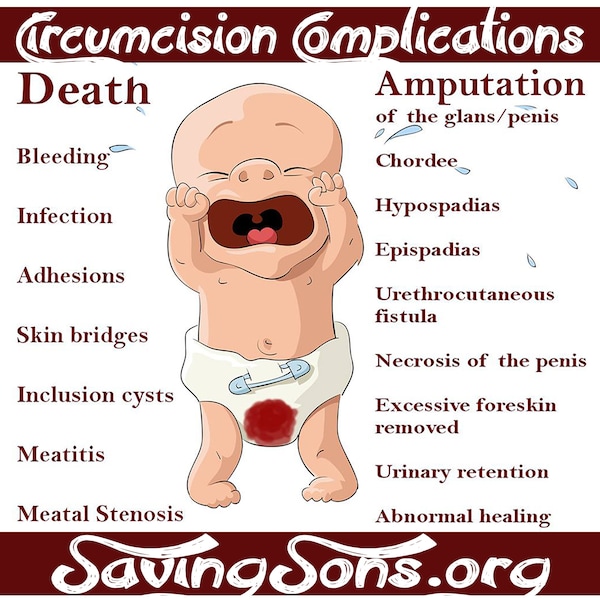 Circumcision Complications Stickers