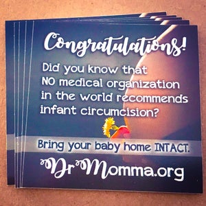 Congratulations Intact Stickers for Pregnant Moms image 2