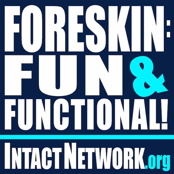 Foreskin: Fun & Functional! Stickers