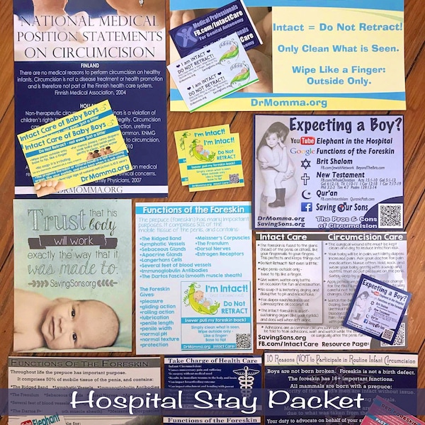 Intact Care Hospital / Daycare / Babysitter Packet