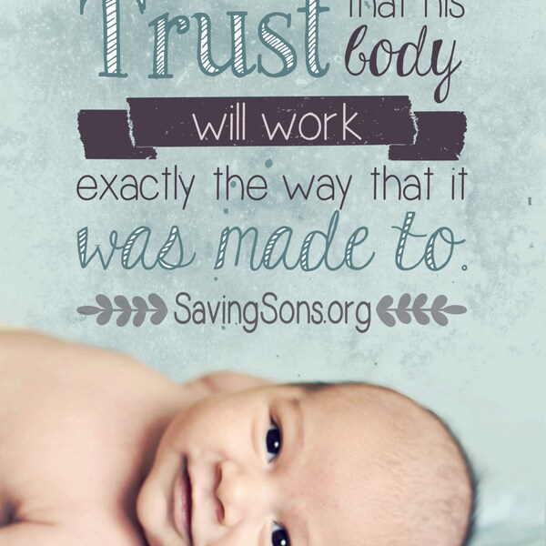 Trust His Body Postcards