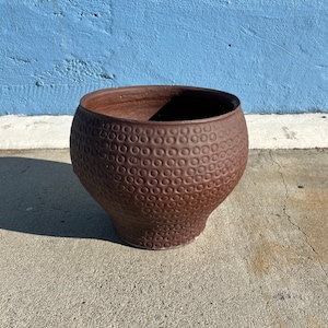 David Cressey Circle “Cheerio”  Stoneware Planter for Architectural Pottery