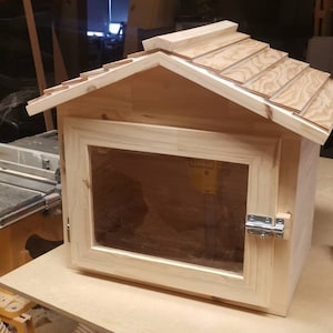 Bibliothèque du bungalow / Livraison gratuite / : bibliothèque de fin / Petit garde-manger / Petite bibliothèque de quartier / Petite galerie d'art / Blessing Box