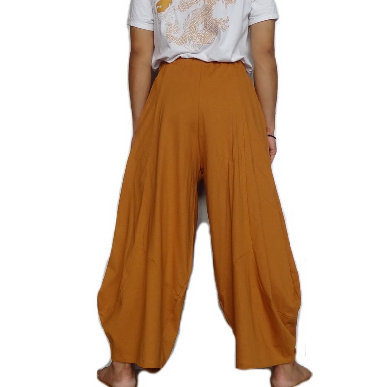 Palazzo Gaucho Pants in Striking Mustard Color Other Colors Etsy