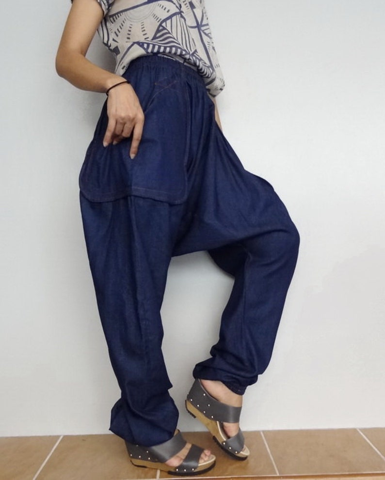 low crotch pants