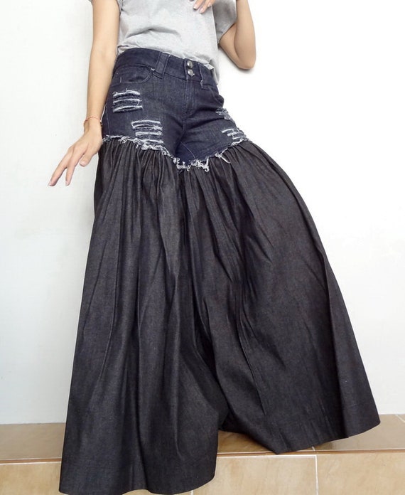 Black ripped jeans with frayed bottoms new arrivals