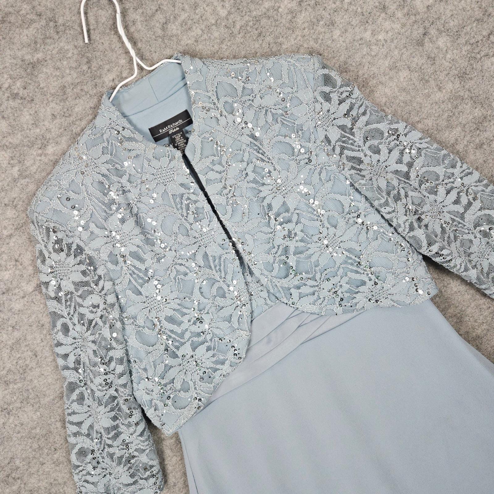 chinese dress ladies Short Lace Jacket Dress Mother of the Bride Cocktail R&M Richards 3333 –  The Dress Outlet main image 1