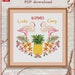 Custom wedding cross stitch pattern PDF by Stitchery Stitch