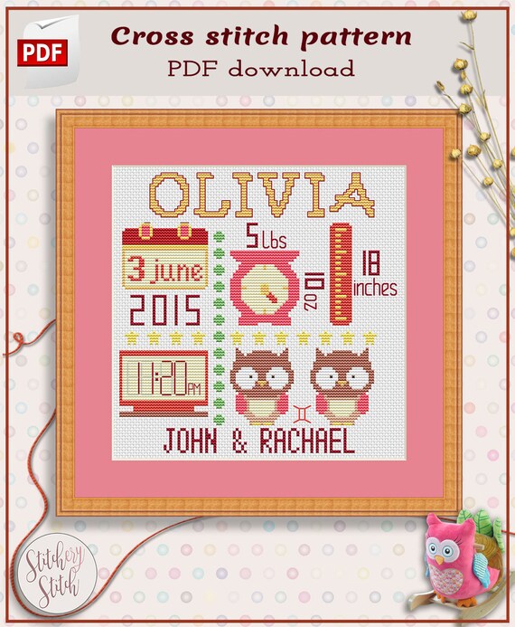 Baby Cross Stitch Charts