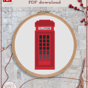 London Red Phone Booth Dictionary Art Print Architecture 