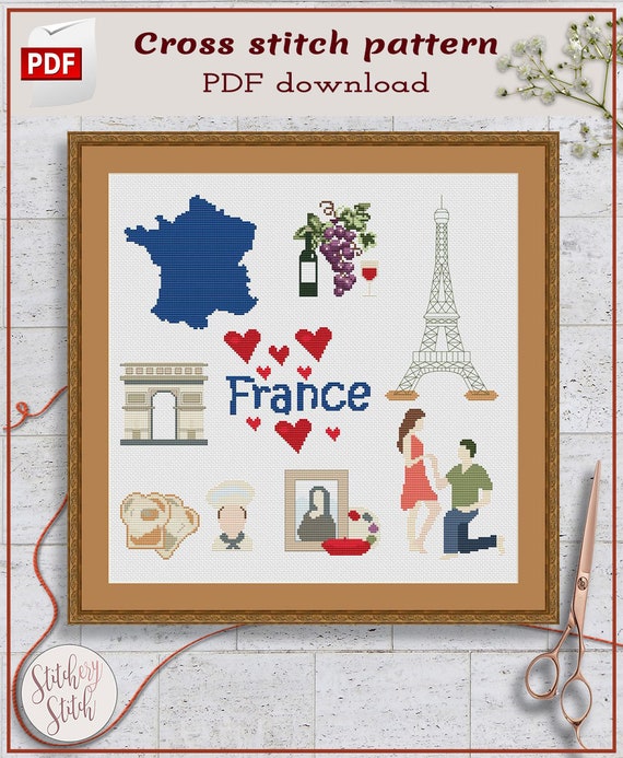 French Cross Stitch Charts