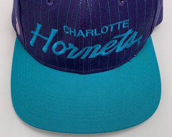 SPORTS SPECIALTlES CHARLOTTE HORNETS Official Licensed Vintage Snapback