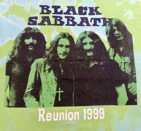 1998 BLACK SABBATH OFFlCIAL LlCENSED TOUR Vintage