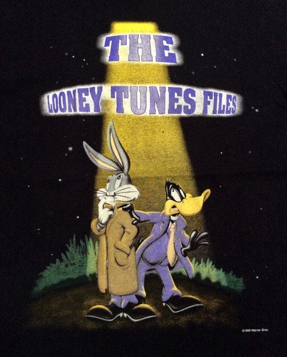 1997 LOONEY TUNES FILES Vintage Shirt