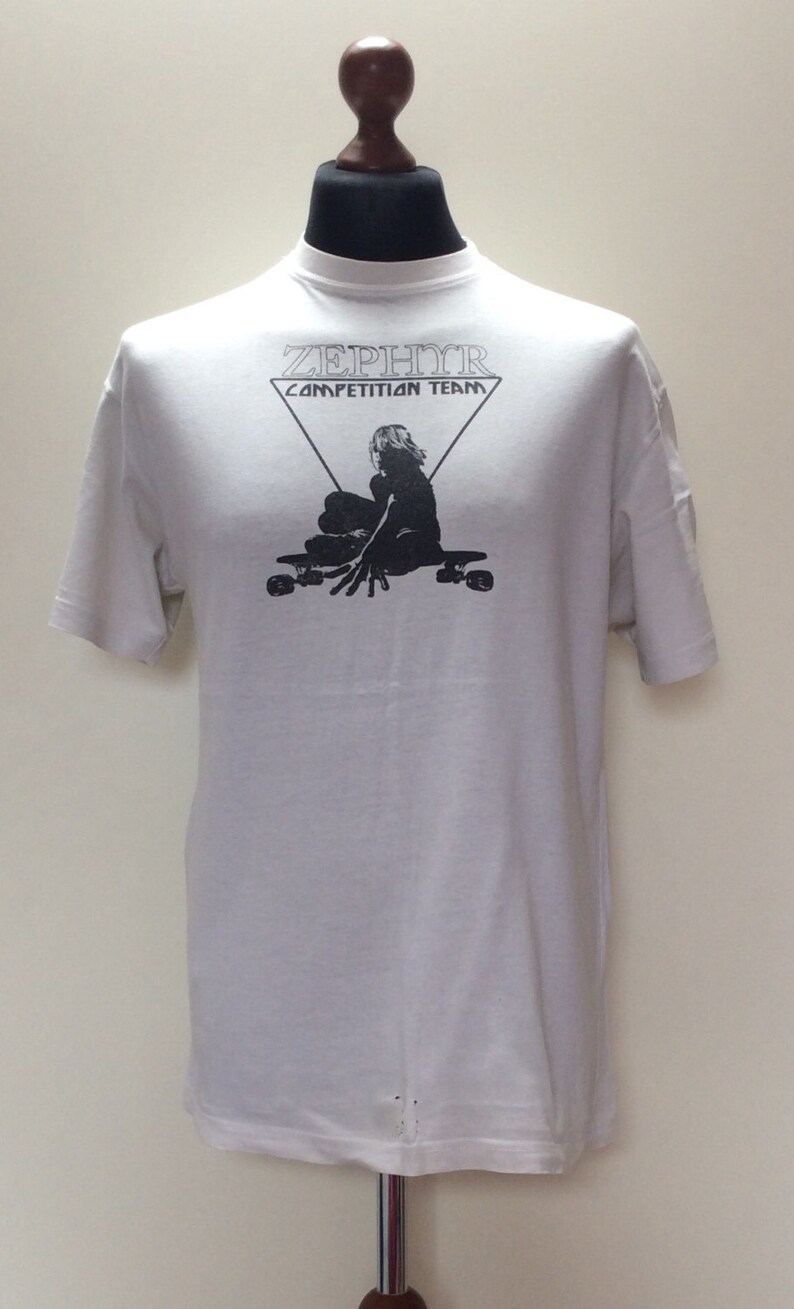 1980s ZEPHYR COMPETITION TEAM Vintage Skate Shirt Etsy