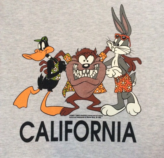 1992 LOONEY TUNES CALIFORNIA Vintage Sweatshirt