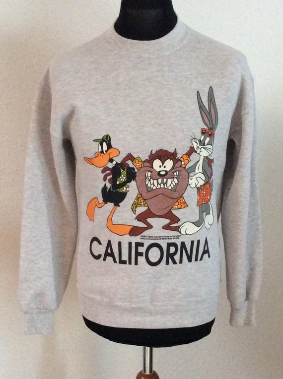 1992 LOONEY TUNES CALIFORNIA vintage sweatshirt - image 3