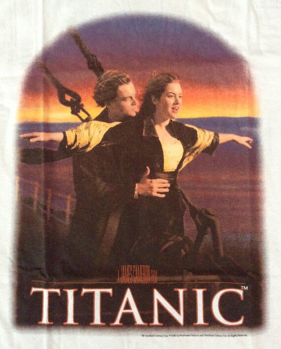 1998 DEADSTOCK TITANIC Film Official Licensed Vint