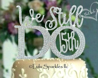 vow renewal cake topper