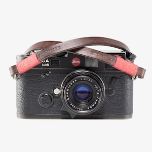 BRONKEY -  Leather Camera Strap for compact & mirrorless cameras like Nikon, Canon, Leica, Fuji, Sony, Olympus, Pentax, fujifilm, vintage.