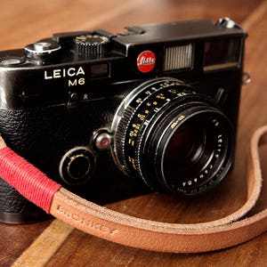 BRONKEY - Bracelet cuir, poignet, main, appareils photo compacts, sans miroir, Nikon, Leica, Fuji, Sony, Olympus, Fujifilm, vintage...