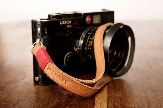 Nikon Fuji X serie Tanned color Berlin #1 DSLR Leather Camera Strap for mirrorless vintage /& more. Bronkey Olympus 35mm Leica