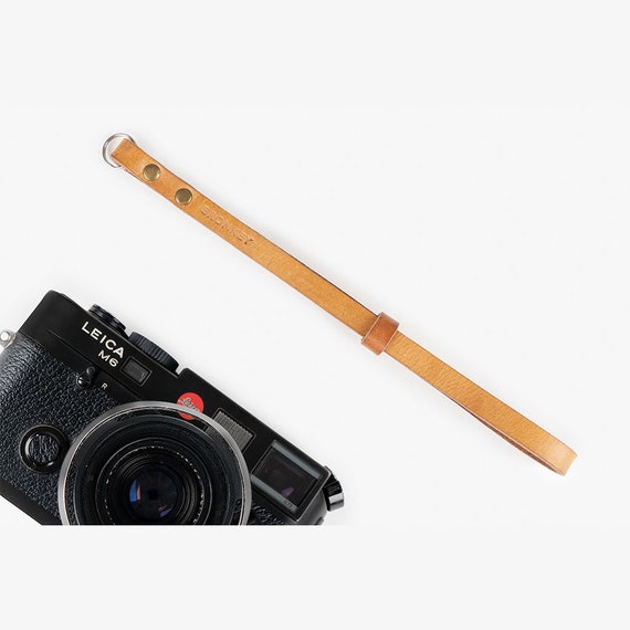 Nikon Fuji X serie Tanned color Berlin #1 DSLR Leather Camera Strap for mirrorless vintage /& more. Bronkey Olympus 35mm Leica