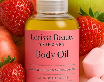 Lightweight Luxury Body Oil - light weight, dry body oil -perfume inspired- scented body oil, natural body oil