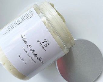 BODY BUTTER | Hair Butter + Body Butter | Cocoa Butter , Shea Butter