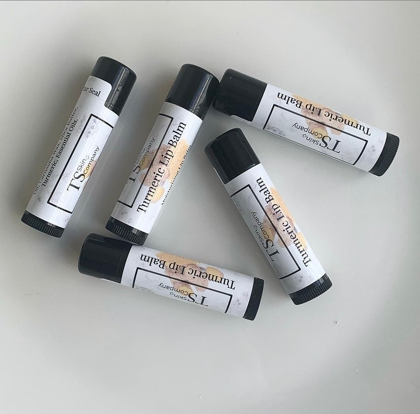 Pinker Lips Lip Balm Organic TURMERIC LIP BALM Turmeric Etsy