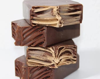 Cocoa & cashmere soap , shea and mango butter soap 3oz