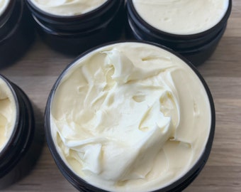 BODY BUTTER - Mango Butter, Shea Butter, Your Scent, Your Size, Your Style Body Butter, Paraben Free, Natural Body Butter 4oz
