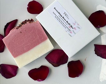 Everything Rose Body Bar - Rosewater & Coconut Milk Soap 4oz