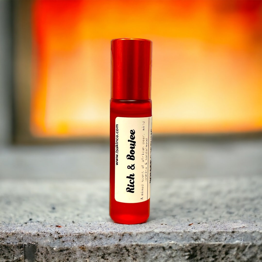 Rich & Boujee Perfume Oil Sandalwood, African Pear and Wild Jasmine