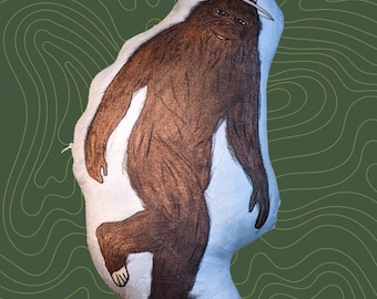 Barry the Bigfoot Pillow