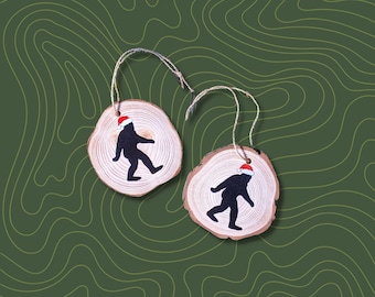 Weihnachtsmann Sasquatch Ornament