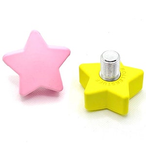Mix & Match ROLLERSTUFF TWINKLE TOES Star Toe Stops, Any 2 Colors (Pair)