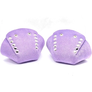 Wildleder Kappen für Rollschuhe / Zehenschützer, Moxi Lilac Shade (Paar) von ROLLERSTUFF