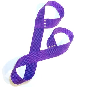 ROLLERSTUFF Purple Adjustable Roller Skate Leash
