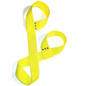 ROLLERSTUFF Yellow Adjustable Roller Skate Leash