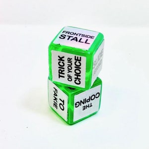 Skatepark Trick Dice! Green