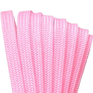 Light Pink CORE Derby Laces Waxed Roller Skate Laces / Shoe Laces, Pair