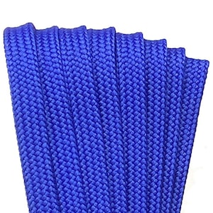 Royal Blue CORE Derby Laces Waxed Roller Skate Laces / Shoe Laces, Pair