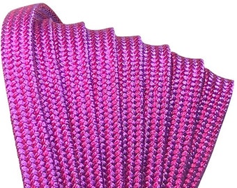 Pink & Purple SPARK Derby Laces Metallic Roller Skate Laces / Shoe Laces, Pair