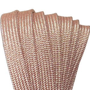 Rose Gold Rhinestone Shoe Laces Etsy