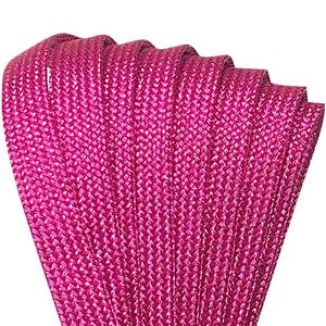 Pink SPARK Derby Laces Metallic Roller Skate Laces / Shoe Laces, Pair