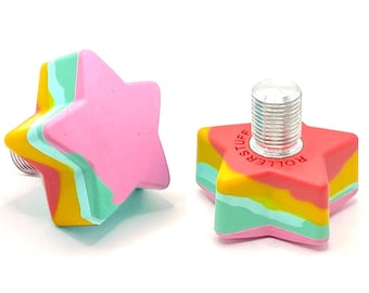 ROLLERSTUFF TWINKLE TOES Gob-Stopper Star Toe Stops