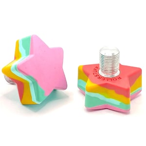 ROLLERSTUFF TWINKLE TOES Gob-Stopper Star Toe Stops