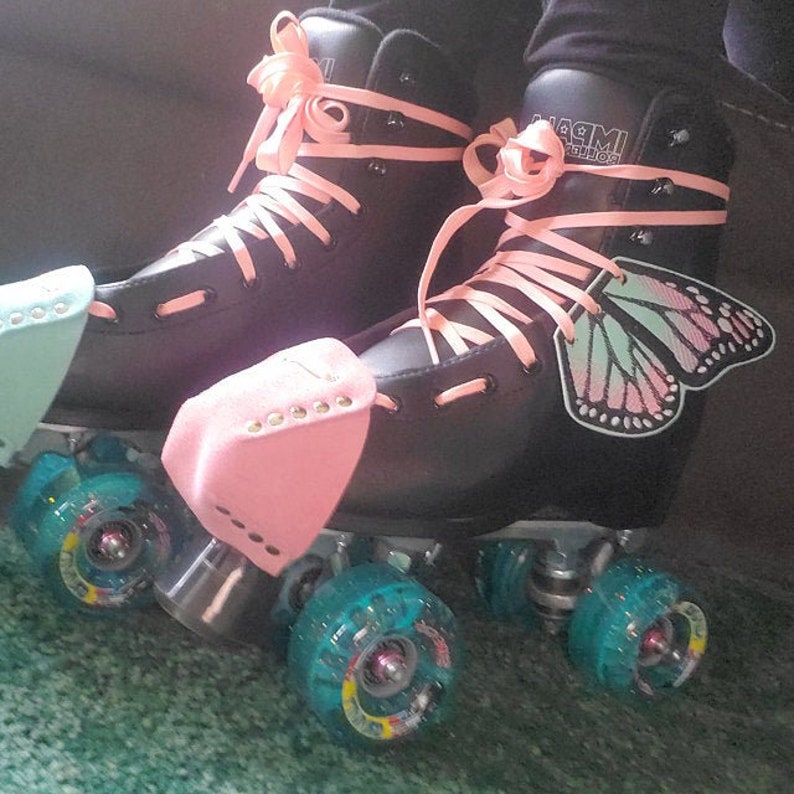 Mix & Match Suede Roller Skate Toe Caps / Toe Guards Any 2 Etsy